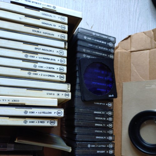 Camera lens filters - camera, joblot