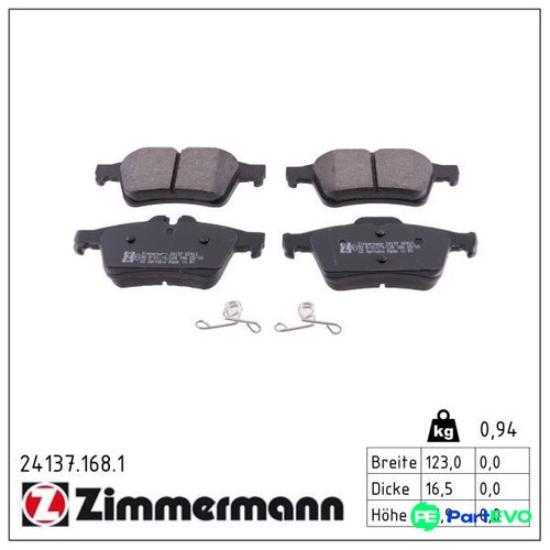Zimmermann rear disc brake - zimmermann,