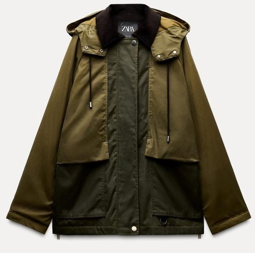 Zara green waxed - green,