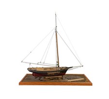 Model Shipways | Wooden Ship Model Kit | MS2150 Emma C Berry Lobster Smack 1:...