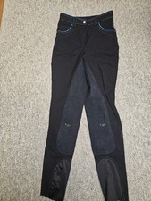 Rugged black breeches 24"
