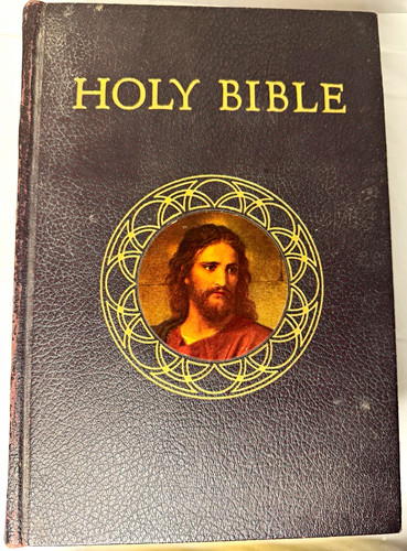 1953 holy bible catholic - bible,