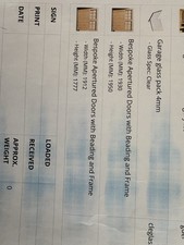 Wooden Garage Doors with Glass