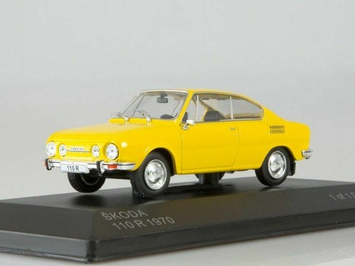 Skoda 110r 1970 yellow - 110r,