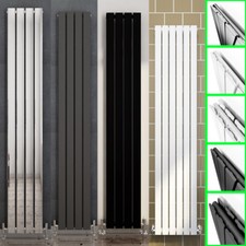 Designer Radiator White Anthracite Chrome Horizonal Vertical Central Heating UK