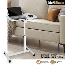 Portable Workstation[ROLLING SWIVEL LAPTOP DESK]Stand Up Adjustable Height Table