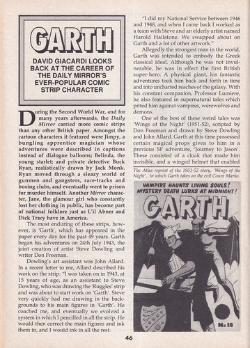Garth the daily mirror - garth, mirror's