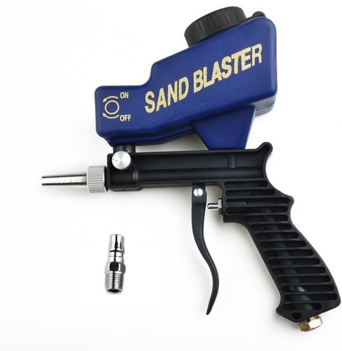 Hand held sand - sand, blaster