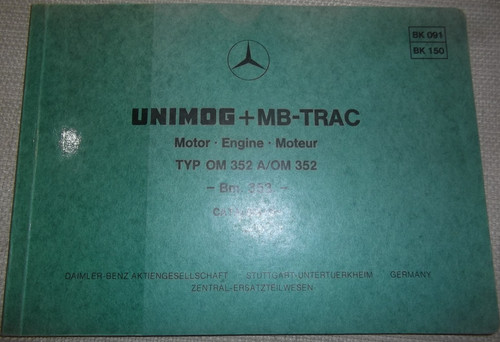 Unimog trac motor engine - unimog,
