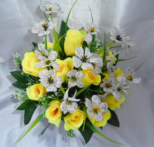Memorial artificial flowers - memorial,
