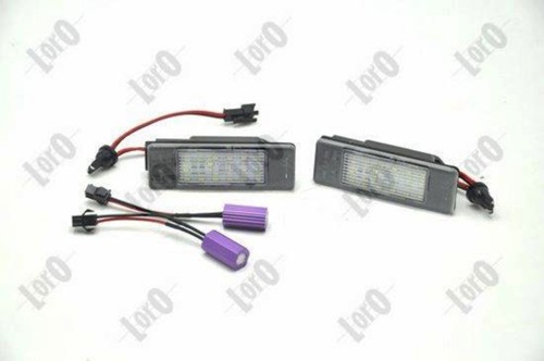 Licence plate light pair loro - licence,
