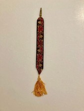 Embroidered Woven Bookmark