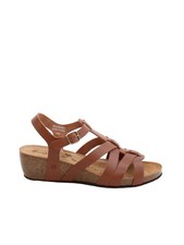 Moshulu Women's Sandals UK 8 Brown 100% Other Strappy