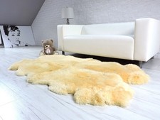Sale: Real Sheepskin Rug Quad
