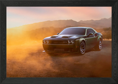 Dodge challenger srt - dodge, framed