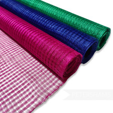 Basket Weave Sinamay Fabric