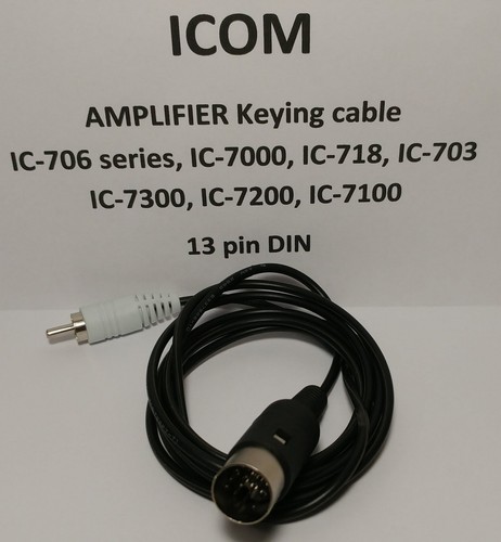 Icom amplifier keying cable