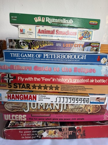 Vintage board game bundle - vintage,
