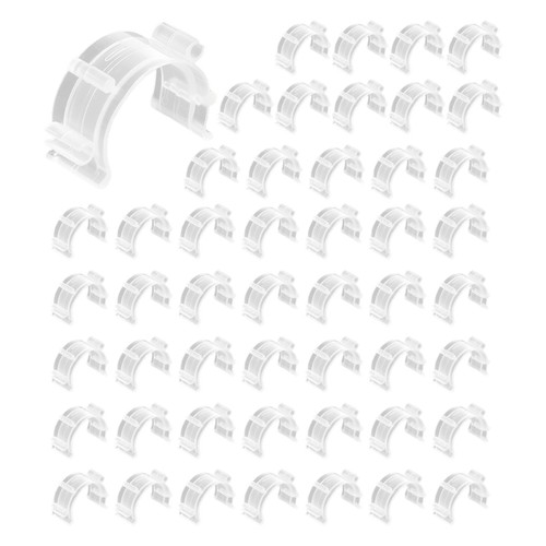 Clear plastic bobbin - clear,