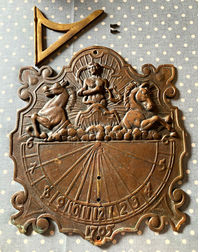 Antique cast brass wall - antique,
