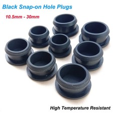 Rubber Snap-on Hole Plugs