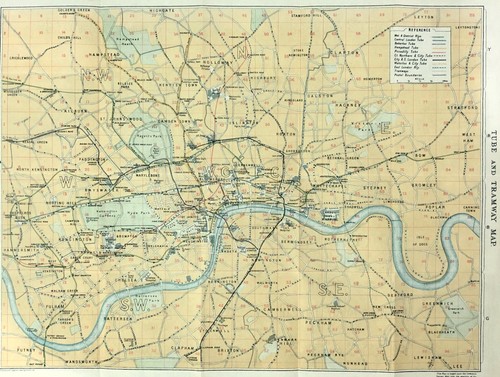 Tube and tramway - tramway, of
