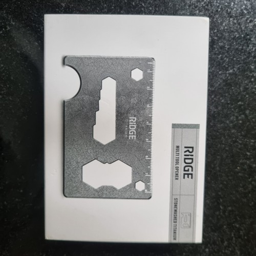 Ridge wallet titanium - wallet,