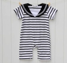 Baby Sailor Romper Suits 0-24