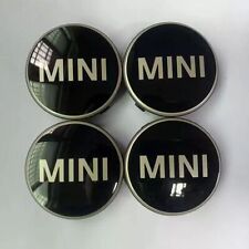 4pcs 56MM MINI LOGO F Series COOPER S WHEEL CENTER HUB CAPS BADGE EMBLEM BLACK