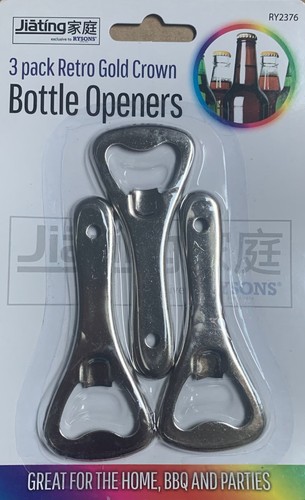 Bottle opener retro - retro, gold