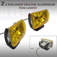 2 x 55W H3 YELLOW HALOGEN 4X4