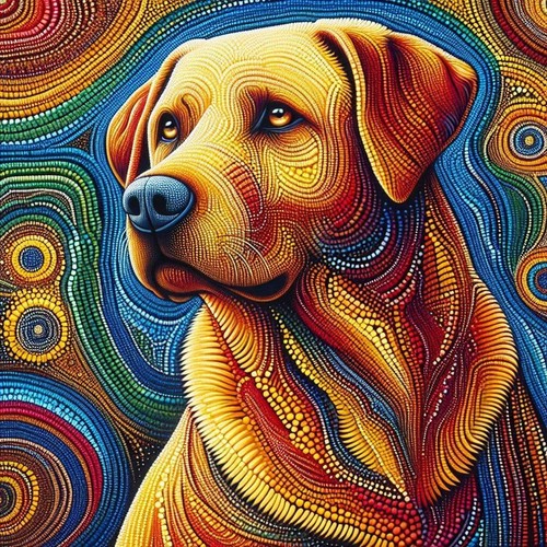 Golden labrador cross - labrador, (71)