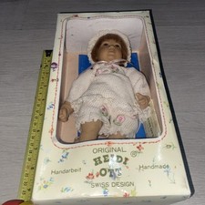VINTAGE ORIGINAL HEIDI OTT HANDMADE SWISS DESIGN DOLL BOXED