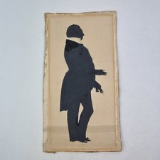 Antique 19thc cut - cut, silhouette