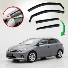 IRIDEE Wind Deflectors for TOYOTA AURIS E180 MK2 HATCHBACK 5DOORS 2013-2018