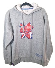 London 2012 Olympic Hoodie grey - size L Official Product