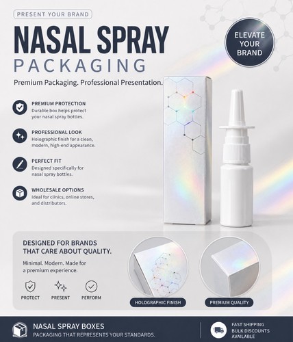X50 empty nasal spray - nasal, bottle