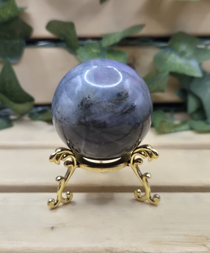 Purple flash labradorite - purple,