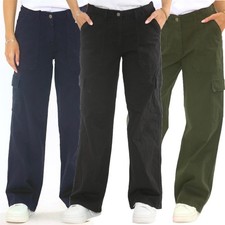 MYT Womens Cargo Trousers Wide