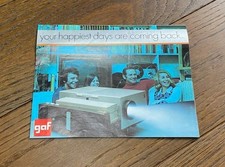 Vintage 1970's gaf Advertising