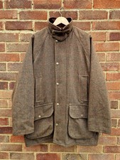 ❤️ HOGGS OF FIFE Tweed/Wool Mix Teflon Pro Shooting Country Hunting Field Coat 