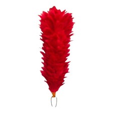 8” Hackle plume for (glengarry,Balmoral,shako,) Hat/Cap Red Colour