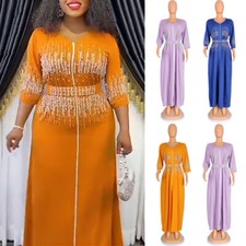 Women Muslim Beads Abaya