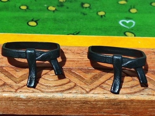 Playmobil black belt - x2,