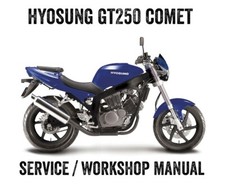 2001on Hyosung GT250 GT 250
