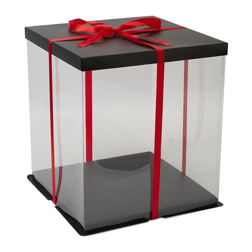 Clear pvc gift - clear, boxes
