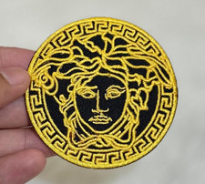 Embroidered Medusa's Snake