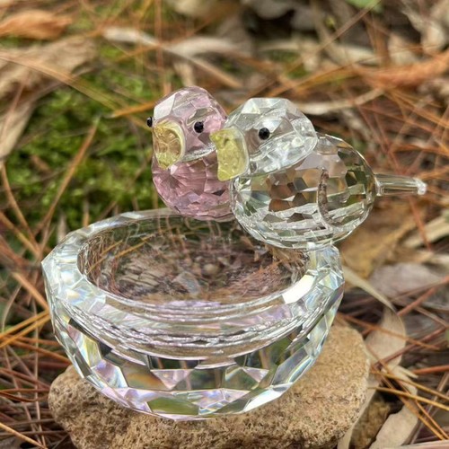 Glass art animal partner - art,