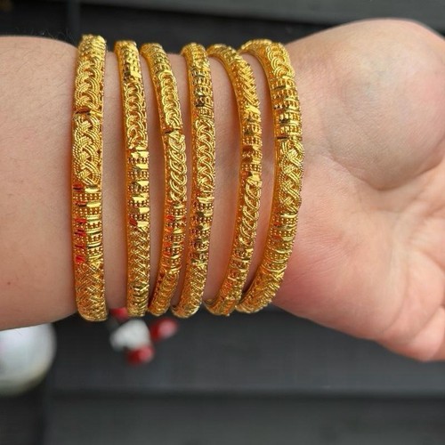 22ct gold plated - , bangles