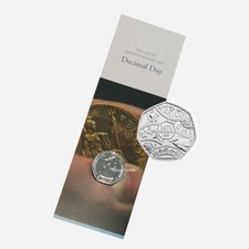 2021 Decimal Day 50p Fifty
